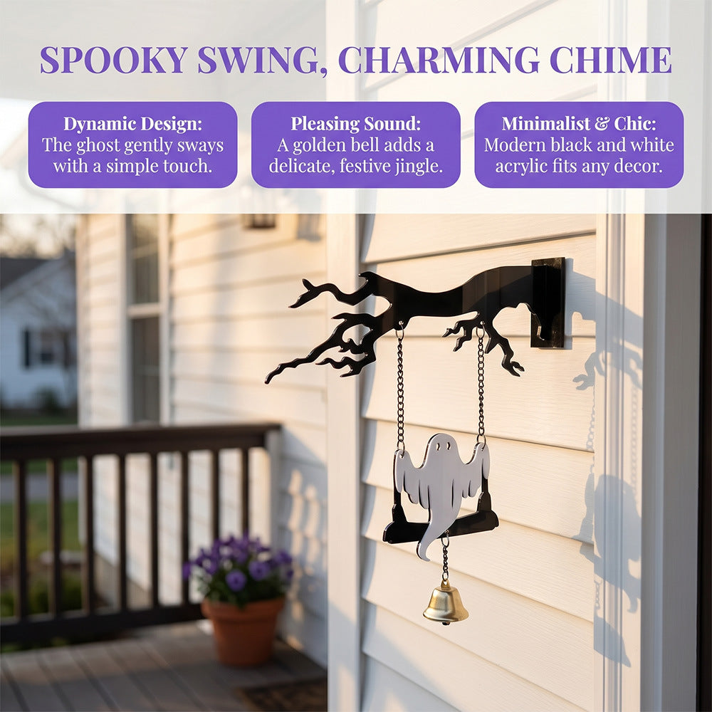 👻Ghost Bat Metal Door Decoration