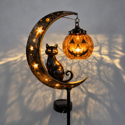 🎃Solar Halloween Garden Stake Light 🌙Spooky Outdoor Yard Decor for Garden, Porch & Pathway