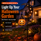 🔥50% OFF TODAY🔥 Solar Halloween Garden Stake Light 🎃👻 Spooky Outdoor Yard Decor for Garden, Porch & Pathway