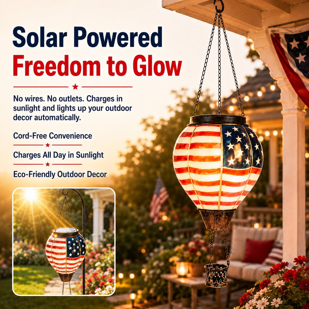✨ Limited Edition 🇺🇸 250th Anniversary Solar Lantern