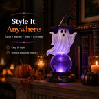 🔥 Last Day 49% OFF🎃Halloween Raven Crystal Ball Lighted Decor👻