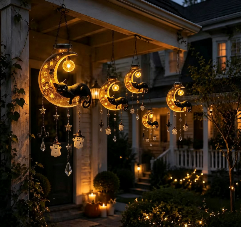 🎃Solar Hanging Halloween Light | Create an Enchanting Haunted Garden Atmosphere