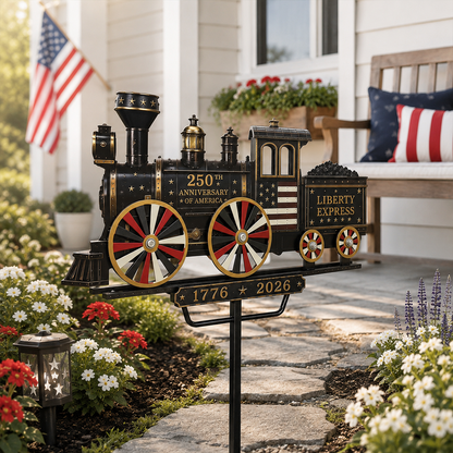 🚂USA 250 “Liberty Express” Train Garden Wind Spinner