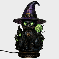 Skull Cat Witch