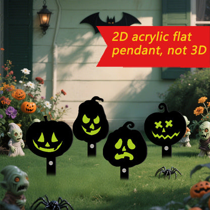 🎃Luminous Acrylic Pumpkin Garden Stake