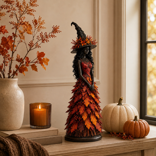 🧙‍♀️Enchanted Autumn Witch Figurine (📦Buy 2 Free Shipping)