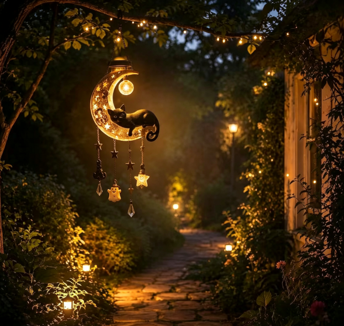 🎃🔥 Flash Sale 50% OFF🔥 Solar Hanging Halloween Light | Create an Enchanting Haunted Garden Atmosphere