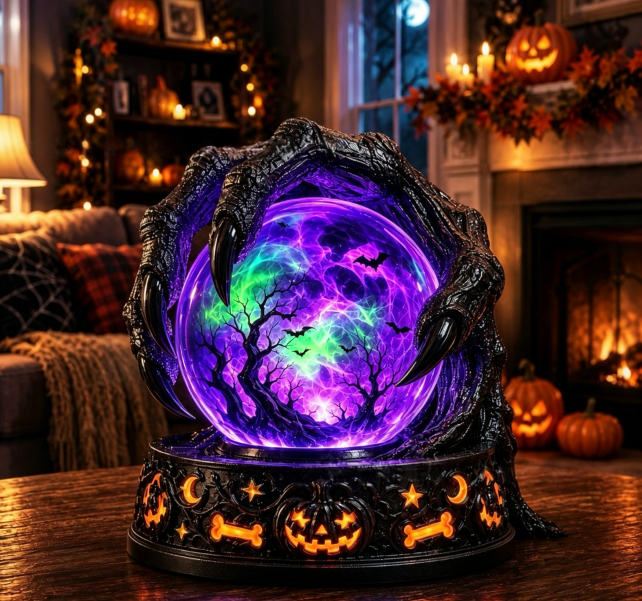 🎃Halloween Witch Lamp Resin Ornament