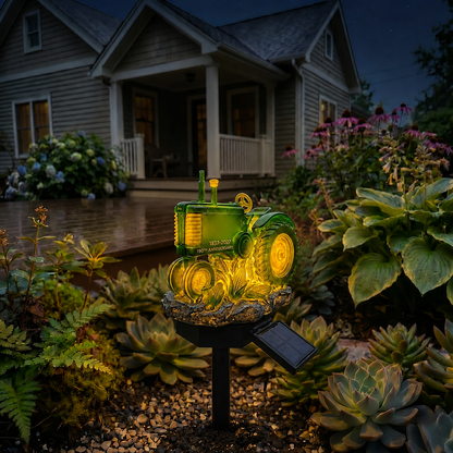 🚀 Sci-Fi Starship Solar Garden Light ✨ Light Up Your Outdoor Space