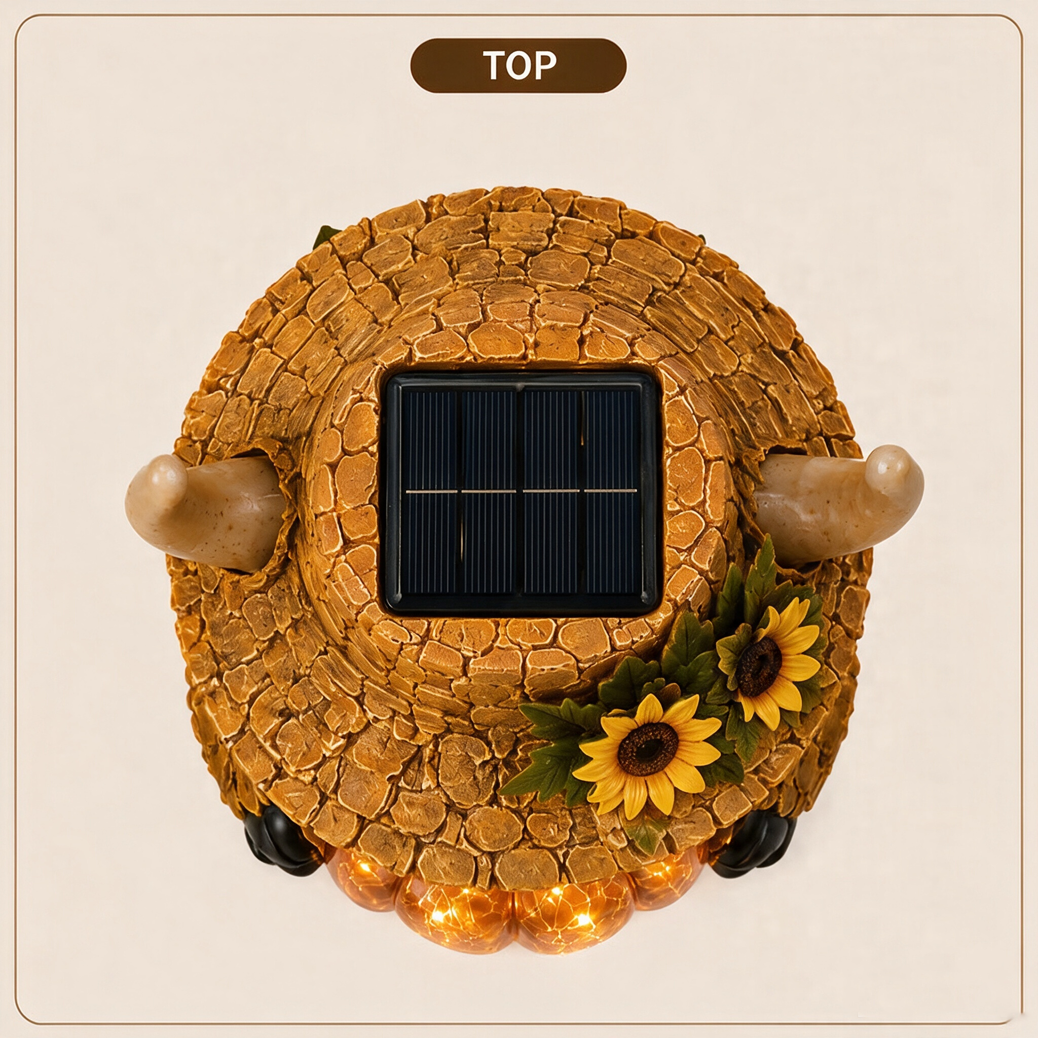 🎃🔥 Hot Sale 50% OFF🔥 Solar Highland Cow Pumpkin Lantern | Perfect Outdoor Decoration for Porch & Lawn