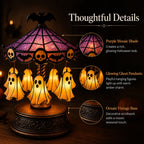 👻 Ghost Carousel Night Light – Add Magical Halloween Glow to Your Room 🎃