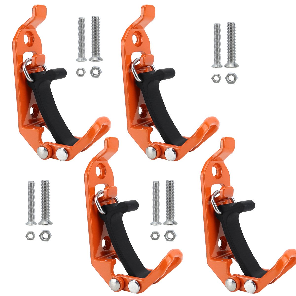 🛠️ Heavy Duty Metal Rubber Shovel Mount Kit