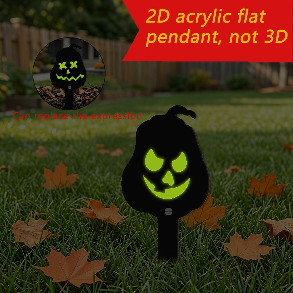 🎃Luminous Acrylic Pumpkin Garden Stake