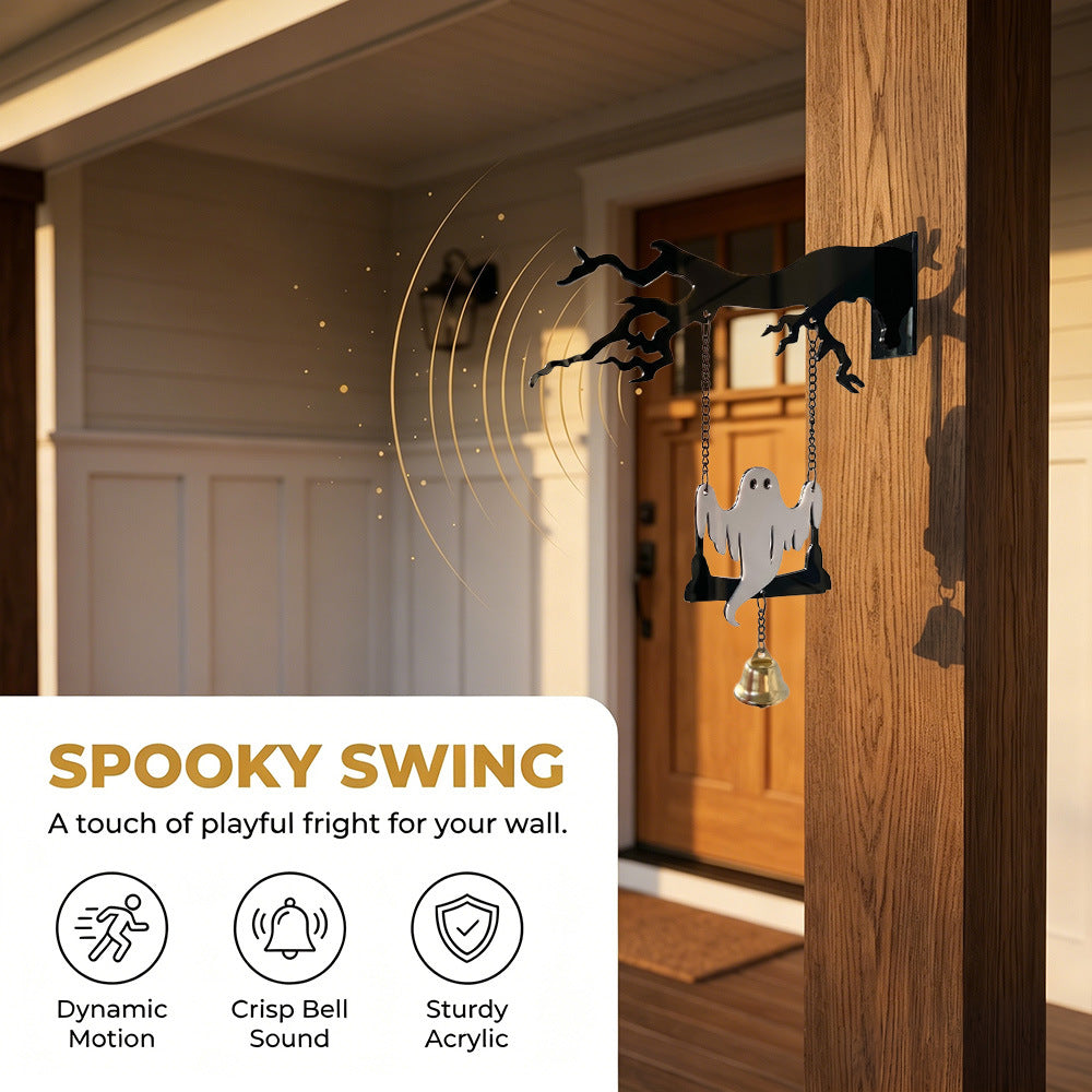 👻Ghost Bat Metal Door Decoration