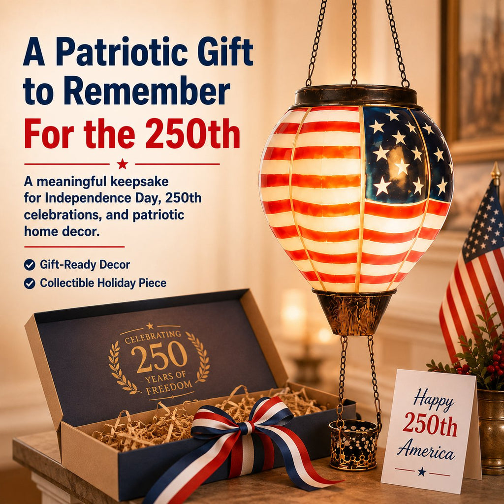 ✨ Limited Edition 🇺🇸 250th Anniversary Solar Lantern