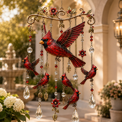 🐦 Hummingbird Wind Chime 🎐 Beauty & Melody in Every Breeze