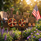 🔥Limited time 55% OFF🔥🚂USA 250 “Liberty Express” Train Garden Wind Spinner -✈️ (Free Delivery Fee)