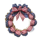 🌿 Pine Cone Wreath with Bow | Front Door Decoration