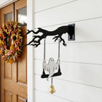 🎃🔥Halloween Sale 50% OFF🔥 Ghost Bat Metal Door Decoration