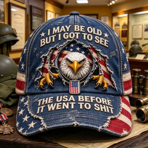 🦅Veteran heritage patriotic commemorative cap collection