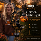 🔥50% OFF TODAY🔥 Solar Halloween Garden Stake Light 🎃👻 Spooky Outdoor Yard Decor for Garden, Porch & Pathway