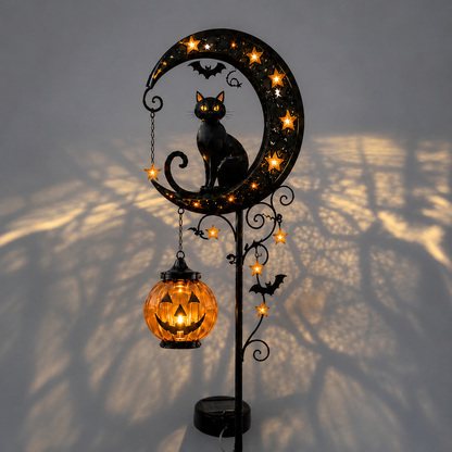 🎃Solar Halloween Garden Stake Light 🌙Spooky Outdoor Yard Decor for Garden, Porch & Pathway