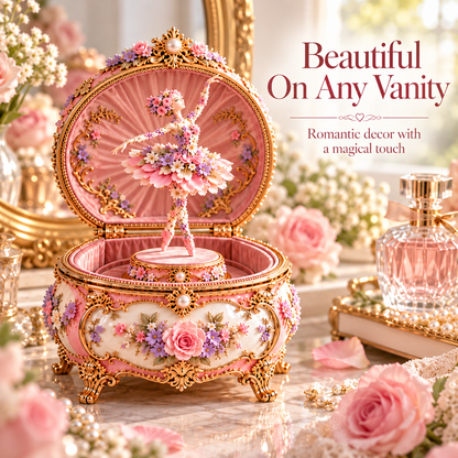 🌸 Last Day 50% OFF Floral Ballerina Music Box – A Romantic Keepsake With a Magical Butterfly Reveal 🦋