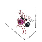 Hanging Solar Bee Garden Light 🐝 Cute Outdoor Lantern for Patio, Porch & Flower Beds