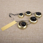 🔔 Quintet Brass Wind Chimes (35-inch)