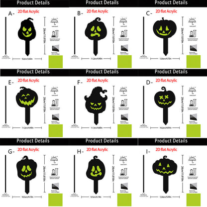 🎃Luminous Acrylic Pumpkin Garden Stake
